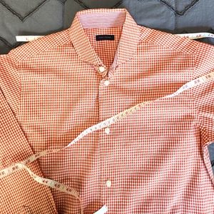 Tommy Hilfiger Boys plaid shirt EUC